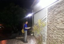 Agentes de Endemias estão realizando visitas domiciliares no turno noturno